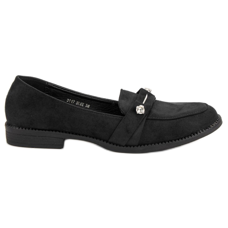 Nio Nio Mocasini negri negru