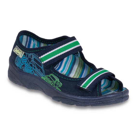 Pantofi pentru copii Befado 969X073 verde albastru marin Pantofi pentru copii Befado 969X073 verde albastru marin