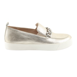 Golden Slip On cu un lanț Caprice 24200 de aur
