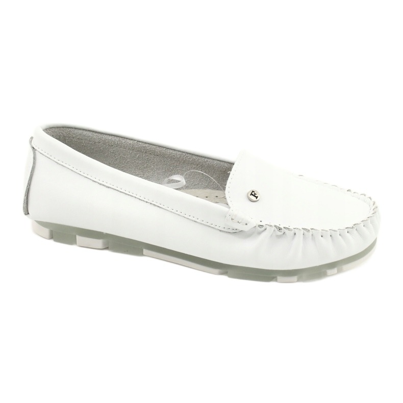 Mocasini de dama din piele Filippo DP2037 alb Mocasini de dama din piele Filippo DP2037 alb