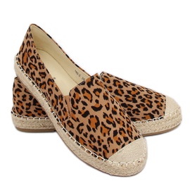 Espadrile pentru femei leopard 180-5 Leopard maro multicolor Espadrile pentru femei leopard 180-5 Leopard maro multicolor
