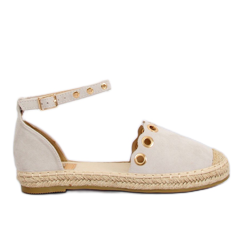 Espadrile cu curea gri LX170 gri