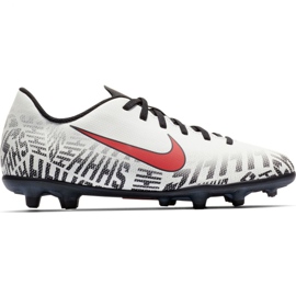 Pantofi de fotbal Mercurial Nike Neymar Vapor 12 Club Fg Jr AV4762-170 multicolor alb Pantofi de fotbal Mercurial Nike Neymar Vapor 12 Club Fg Jr AV4762-170 multicolor alb