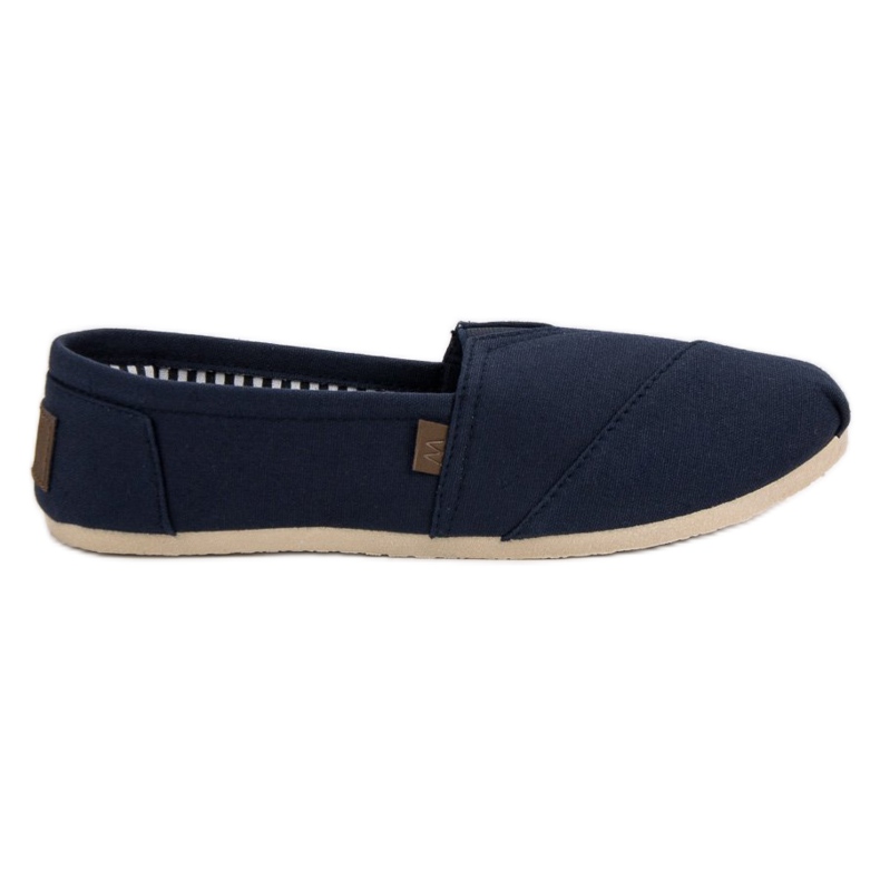 Sliponi clasici de culoare albastru marin