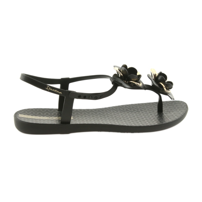 Sandale Ipanema pantofi de damă cu flori 82662 negru galben