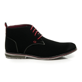 TOPLAY Pantofi confortabili pentru bărbați negru TOPLAY Pantofi confortabili pentru bărbați negru