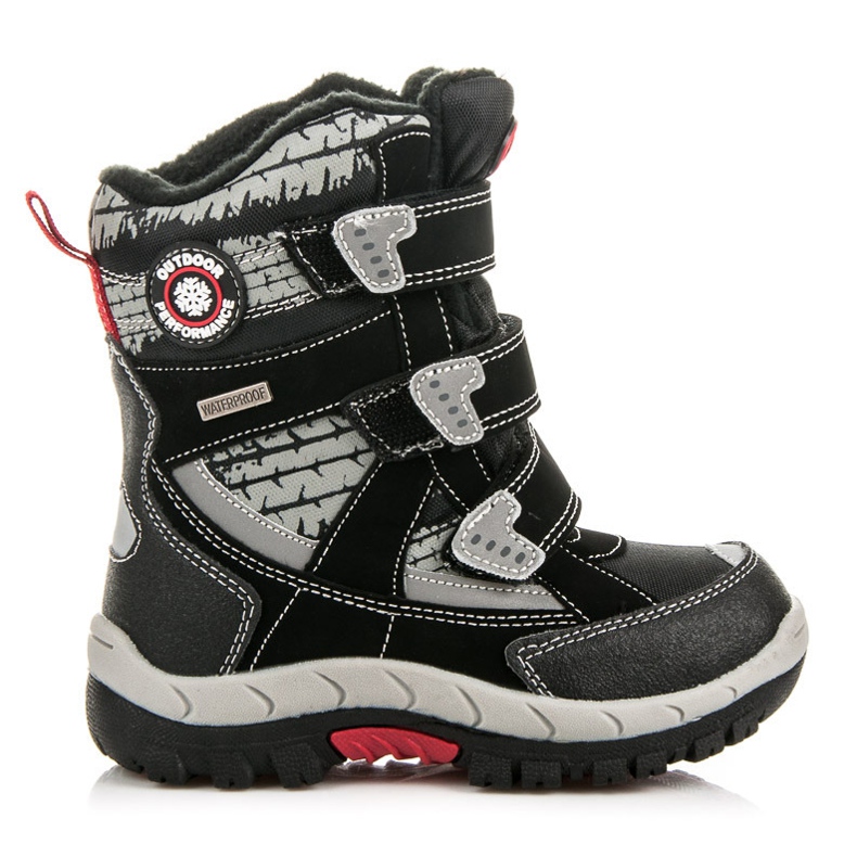 American Club Cizme pentru băiat negru