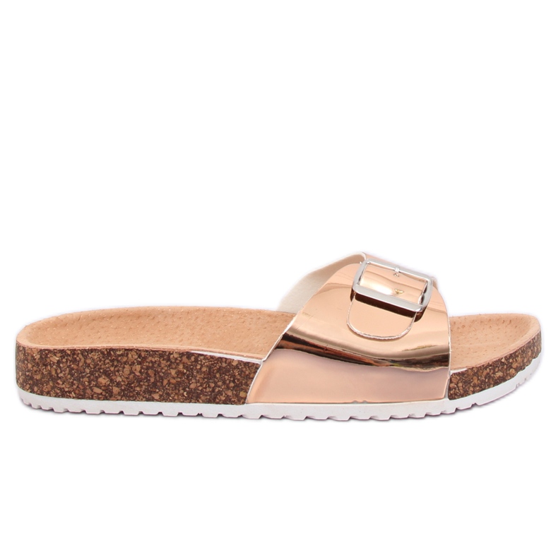 Șampanie metalică DD94P Papuci de șampanie roz Șampanie metalică DD94P Papuci de șampanie roz