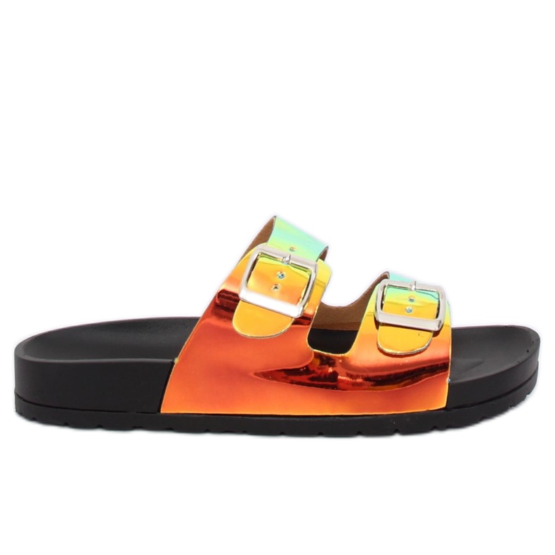 Papuci negri BG28P negri benzină scholki negru Papuci negri BG28P negri benzină scholki negru