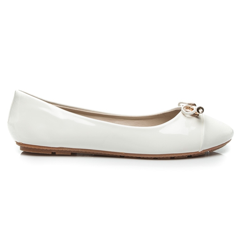 Fgm Paris Balerine lăcuite alb Fgm Paris Balerine lăcuite alb