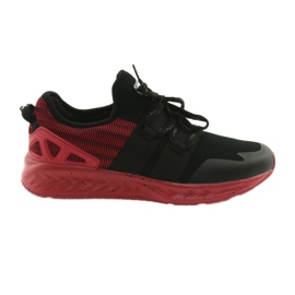 Pantofi sport bărbați DK 18332 negru / roșu roşu