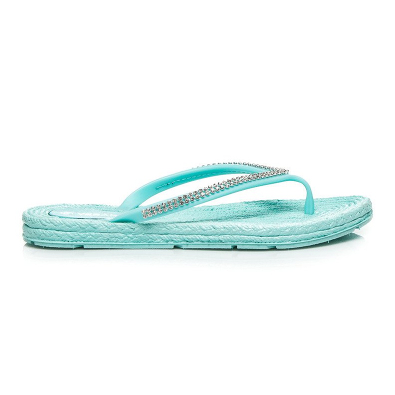 VERANICE Flip-flops Cu zirconiu cubic albastru