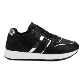 Adidași negri confortabili negru