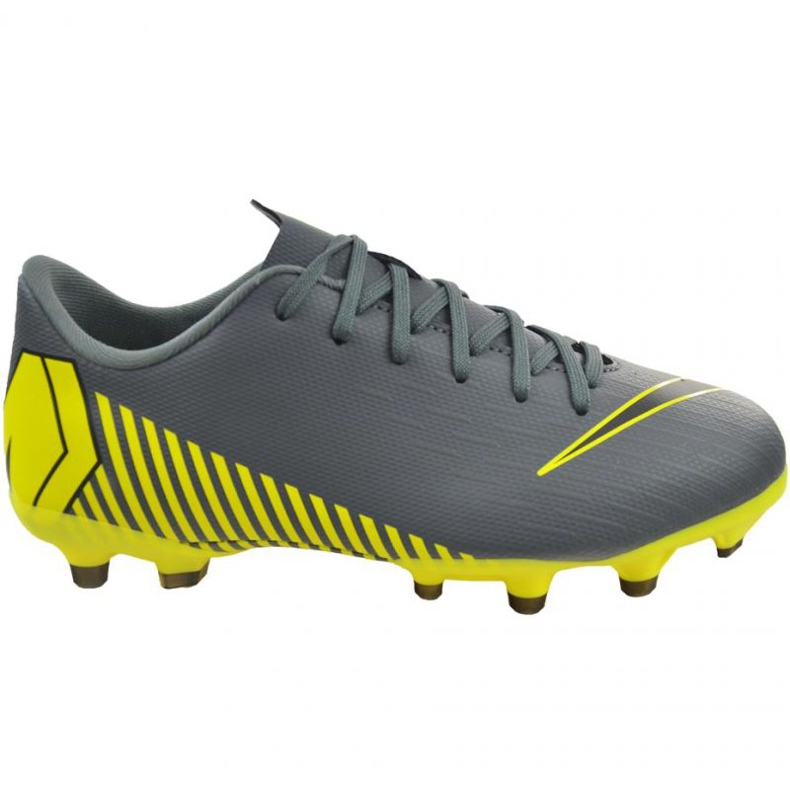 Pantofi de fotbal Nike Mercurial Vapor 12 Academy Mg Jr AH7347-070 multicolor gri Pantofi de fotbal Nike Mercurial Vapor 12 Academy Mg Jr AH7347-070 multicolor gri