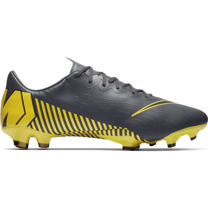 Pantofi de fotbal Nike Mercurial Vapor 12 Pro Fg M AH7382-070 gri gri Pantofi de fotbal Nike Mercurial Vapor 12 Pro Fg M AH7382-070 gri gri