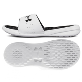 Under Armour Ua Playmaker Papuci Fix Sl W 3000063-101 alb