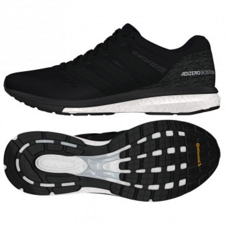 Pantofi de alergare adidas adizero Boston 7 M B37382 negru Pantofi de alergare adidas adizero Boston 7 M B37382 negru