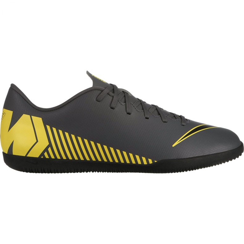 Încălțăminte de interior Nike Mercurial Vapor X 12 Club Ic M AH7385-070 negru gri