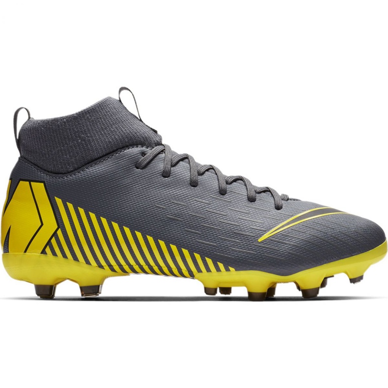 Pantofi de fotbal Nike Mercurial Superfly 6 Academy Mg Jr AH7337-070 multicolor gri