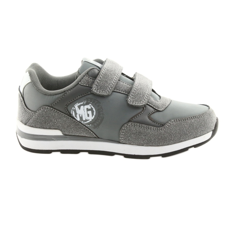 Insert din piele American Club Velcro BS01 alb gri Insert din piele American Club Velcro BS01 alb gri
