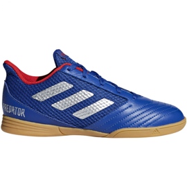 Încălțăminte de interior adidas Predator 19.4 În Sala Jr CM8551 albastru albastru