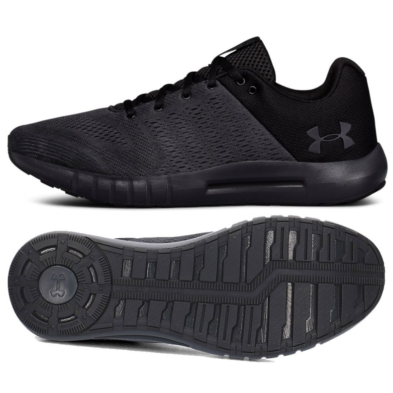 Under Armour Pantofi de alergare Ua Micro GM 3000011-104 negru