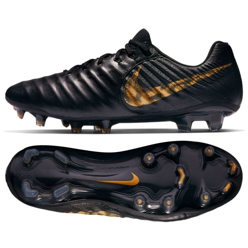 Pantofi de fotbal Nike Tiempo Legend 7 Elite Fg M AH7238-077 negru negru