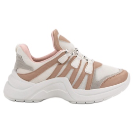 Kylie Încălțăminte sport confortabilă bej Kylie Încălțăminte sport confortabilă bej
