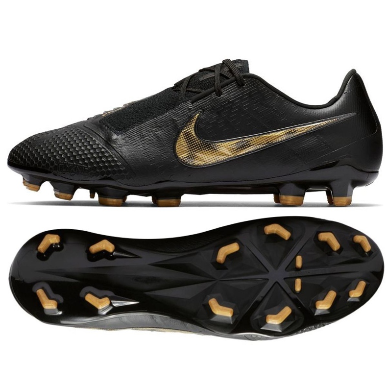 Pantofi de fotbal Nike Phantom Venom Elite Fg M AO7540-077 negru negru