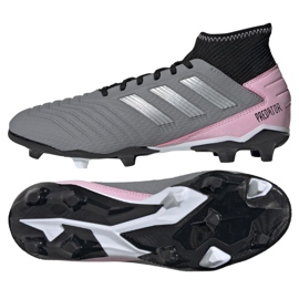 Ghete de fotbal Adidas Predator 19.3 Fg W F97528 gri gri Ghete de fotbal Adidas Predator 19.3 Fg W F97528 gri gri