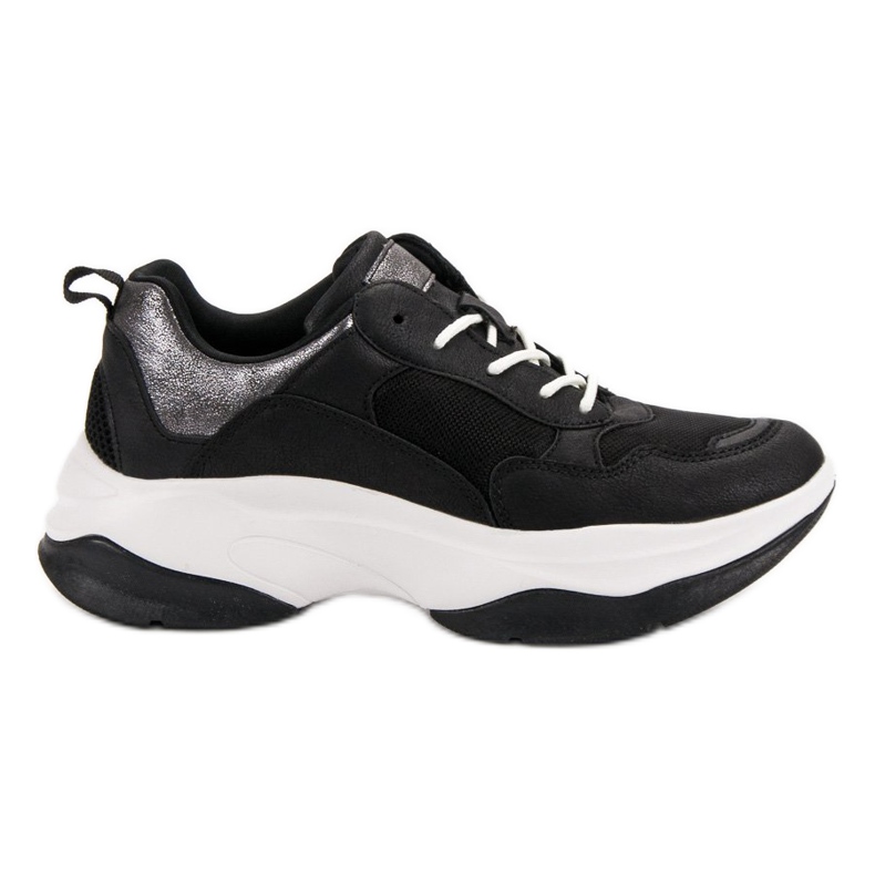 Kylie Adidași negri la modă negru Kylie Adidași negri la modă negru