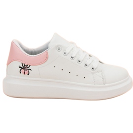 Kylie Pantofi sport la modă alb