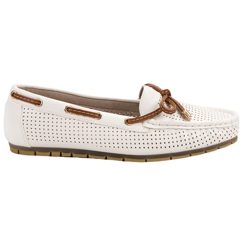 Kylie Mocasini confortabili alb Kylie Mocasini confortabili alb