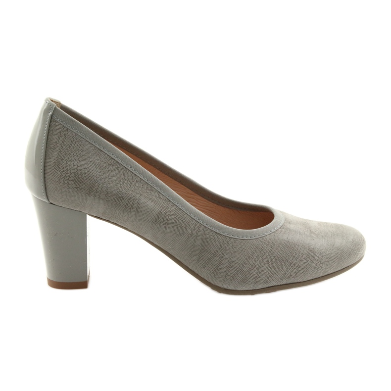 Arka Arca Pumps Femei din piele Talpă flexibilă 5137 gri Arka Arca Pumps Femei din piele Talpă flexibilă 5137 gri