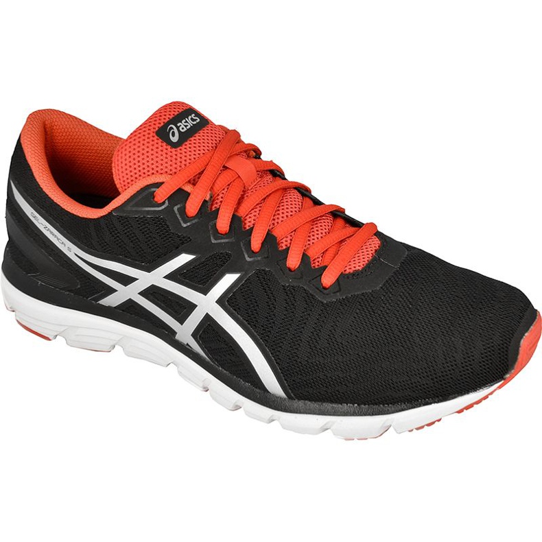 Pantofi de alergare Asics Gel-Zaraca 5 M T6G3N-9093 negru portocale Pantofi de alergare Asics Gel-Zaraca 5 M T6G3N-9093 negru portocale