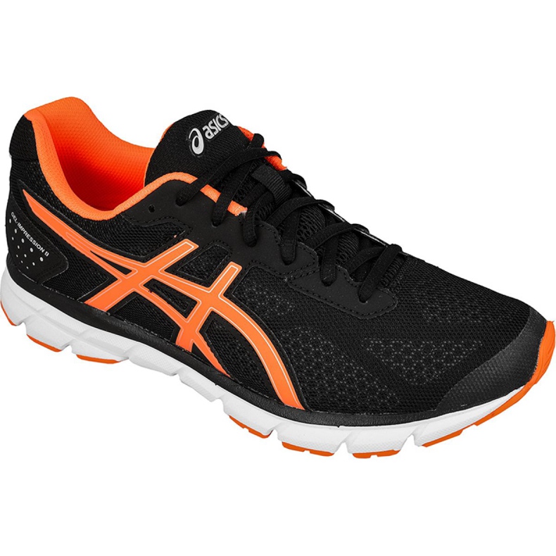 Pantofi de alergare Asics Gel-Impression 9 M T6F1N-9030 negru portocale
