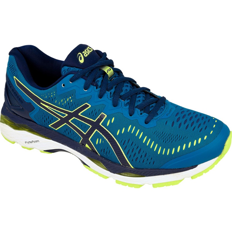 Pantofi de alergare Asics Gel-KAYANO 23 M T646N-4907 albastru marin albastru galben