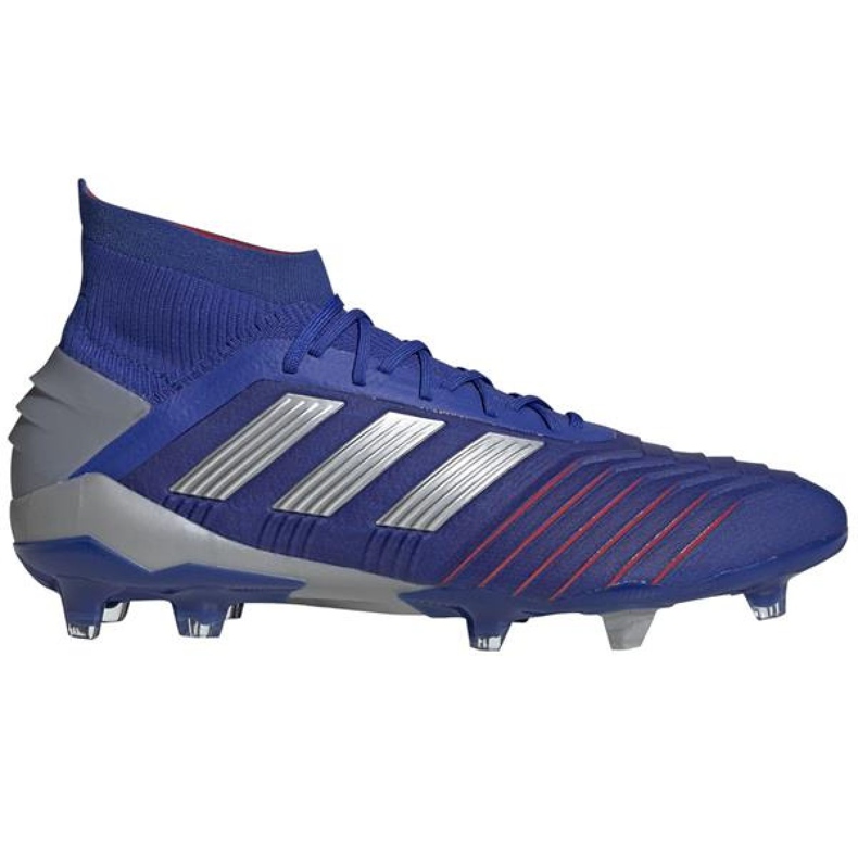 Ghete de fotbal Adidas Predator 19.1 Fg M BB9079 multicolor albastru Ghete de fotbal Adidas Predator 19.1 Fg M BB9079 multicolor albastru