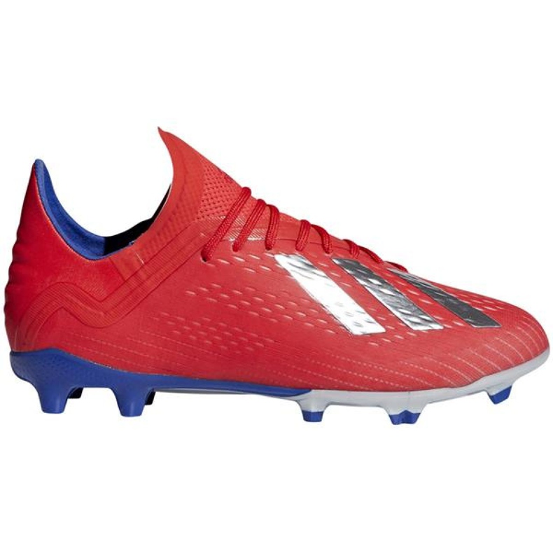 Ghete de fotbal Adidas X 18.1 Fg Jr BB9353 roșu roșu