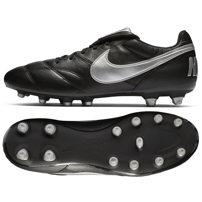 Ghete de fotbal Nike The Premier Ii Fg M 917803-011 negru negru Ghete de fotbal Nike The Premier Ii Fg M 917803-011 negru negru