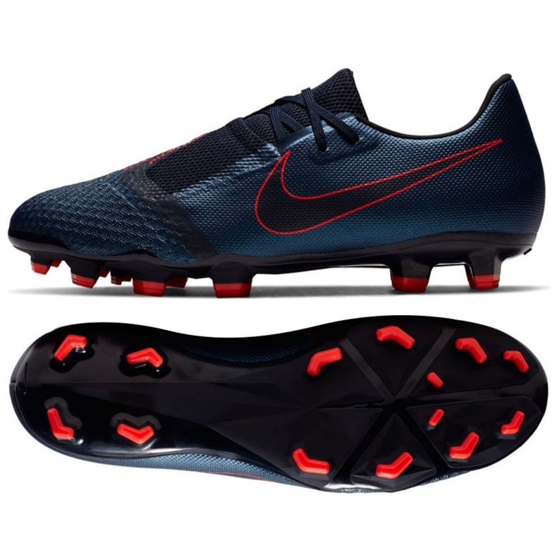 Pantofi de fotbal Nike Phantom Venom Academy Fg M AO0566-440 albastru marin albastru marin Pantofi de fotbal Nike Phantom Venom Academy Fg M AO0566-440 albastru marin albastru marin
