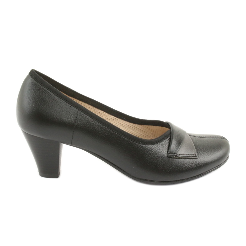 Pompe de piele pentru femei Gregors 570 Negru
