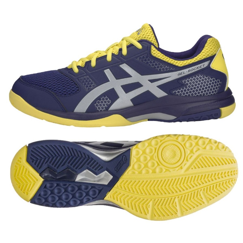 Pantofi de volei Asics Gel Rocket 8 M B706Y-426 albastru marin albastru marin Pantofi de volei Asics Gel Rocket 8 M B706Y-426 albastru marin albastru marin