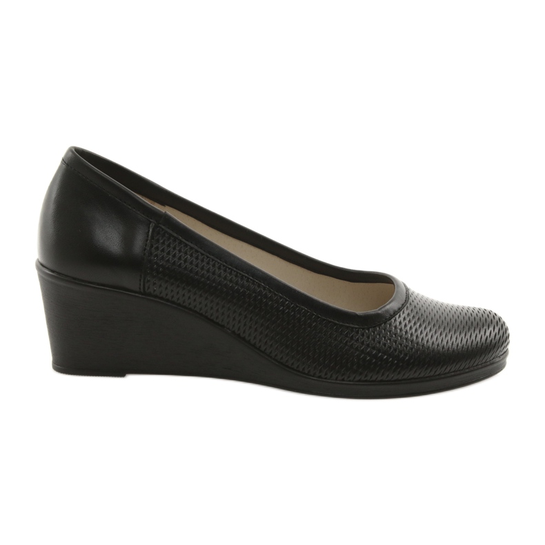 Încălțăminte pentru femei wedge Gregors 763 negru