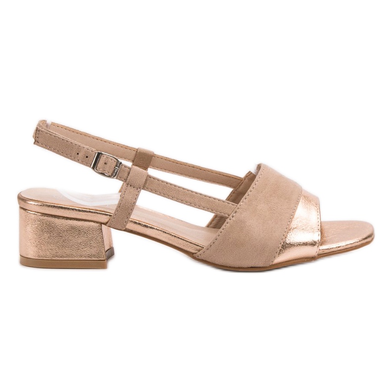 Sandale pudră VINCEZA roz