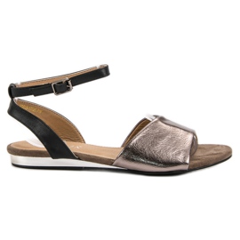 Vinceza Sandale casual gri Vinceza Sandale casual gri