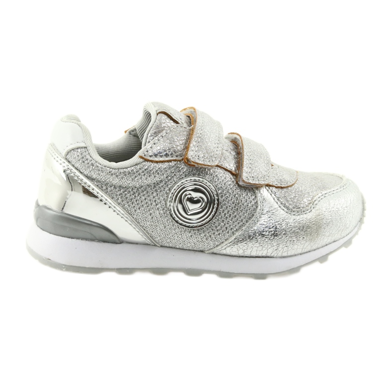 Pantofi sport American Club ES26 argintii gri