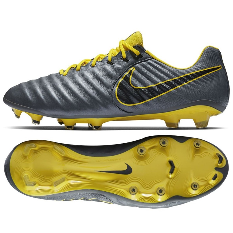 Pantofi de fotbal Nike Tiempo Legend 7 Elite Fg M AH7238-070 gri gri