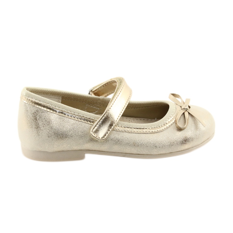 Pompe pentru balerini cu arc American Club GC18 maro galben