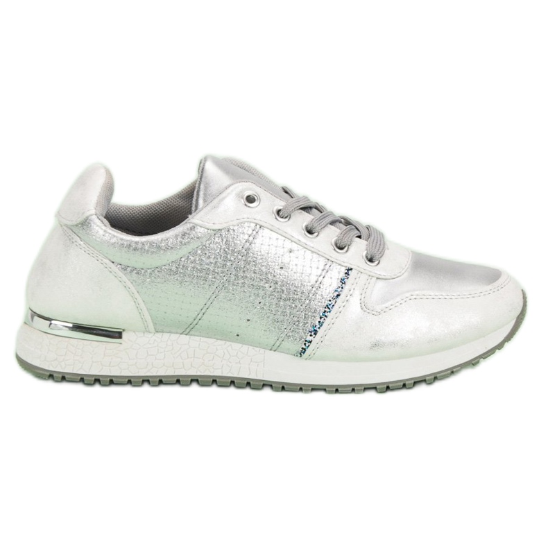 Jumex Pantofi sport argintii gri